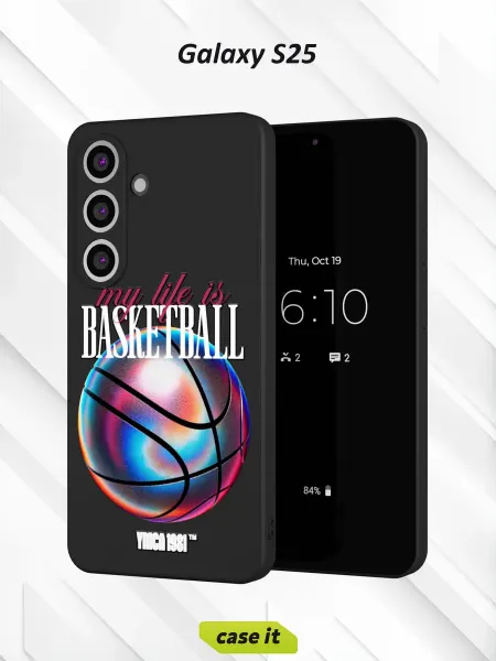 Case it Чехол на Samsung S25 с принтом Баскетбол