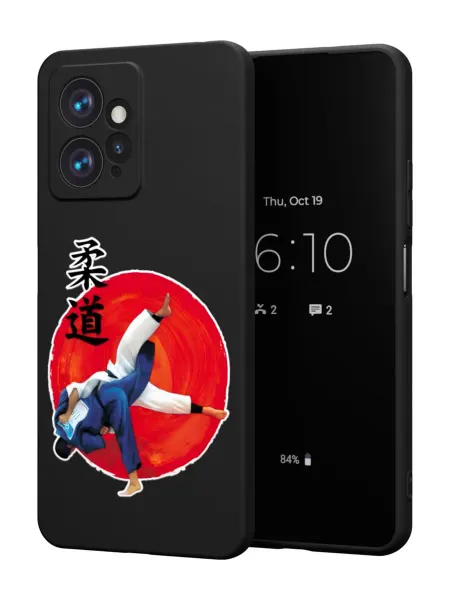 Принт-бутик Чехол на Redmi Note 12 4G с принтом Дзюдо
