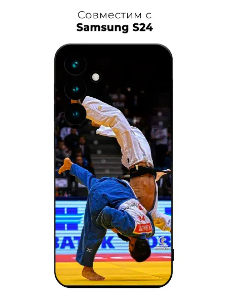 PANCASE Чехол на Samsung Galaxy S24FE дзюдо