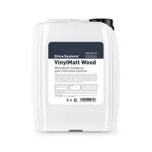 Shine Systems Полироль для пластика салона матовый VinylMatt Wood, 750 мл